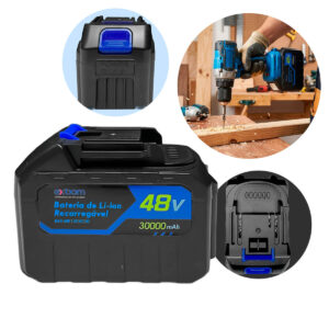 Bateria Recarregável 48V Ideal Para Ferramentas Profissional